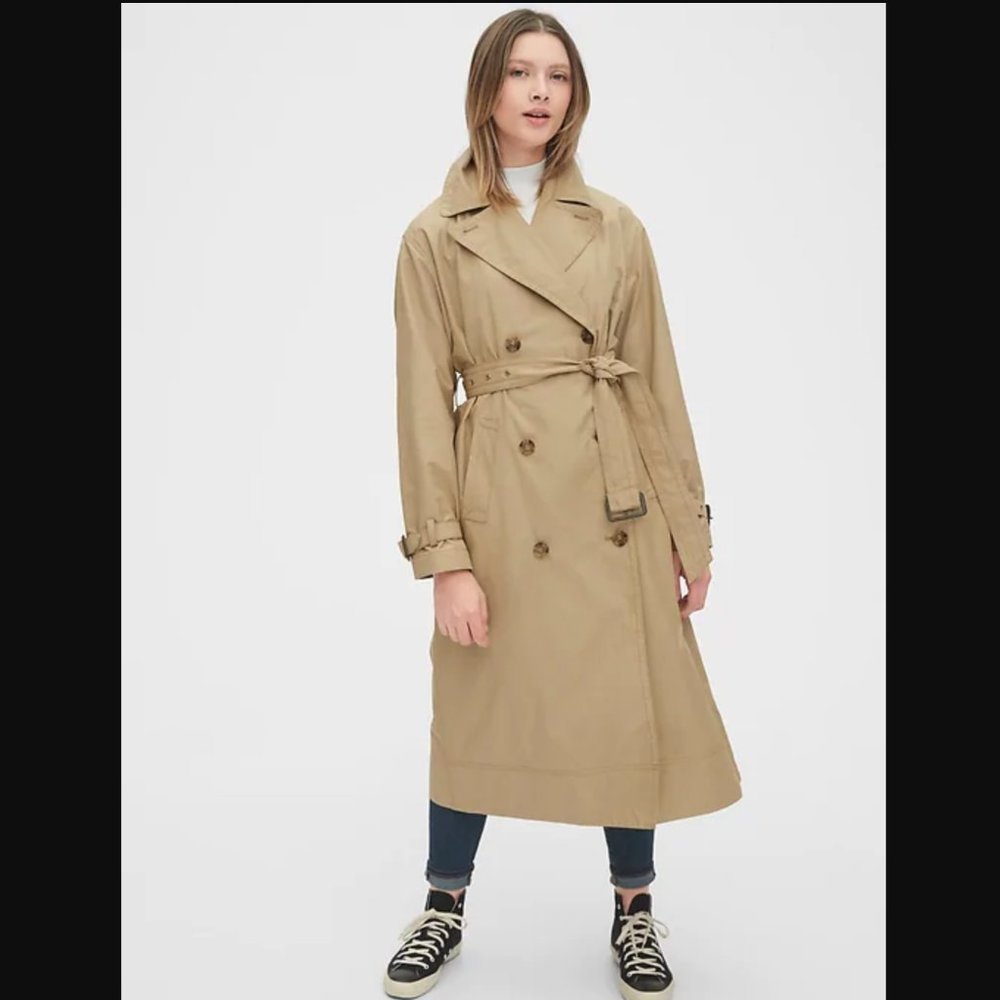 Gap Women's Twill Trench Coat NWT
